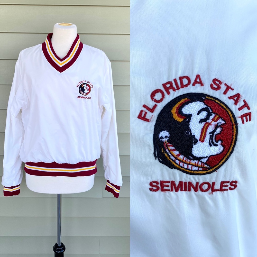 VTG FSU Windbreaker Florida State Seminoles 80s90s